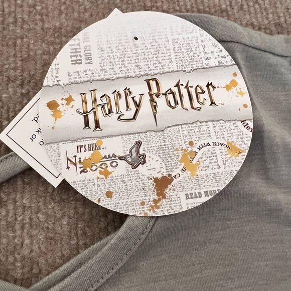 Calling all Harry Potter Fans Gray Long Sleeve Women's Top - Picture 3 of 5